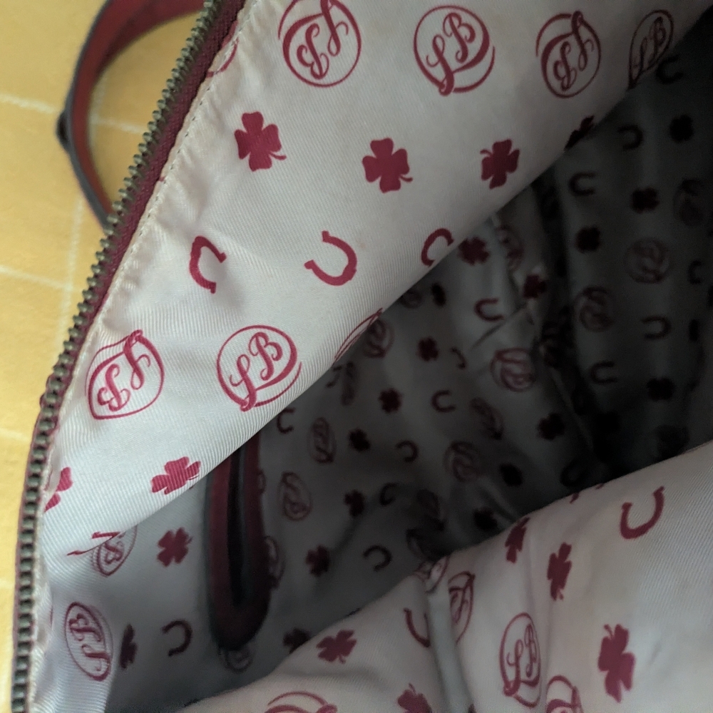 Lucky Brand Pebbled Crossbody Bag in Red - Picture 7 of 7